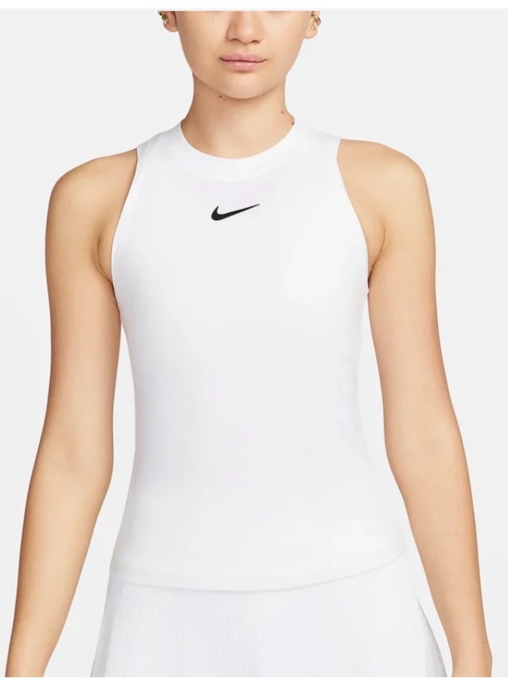 NWT NikeCourt Advantage Women's Dri-FIT Tennis Tank Top - White